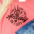 Comfort Colors So I Left Graphic Tee Hoodie, Sweatshirt | RetroVerseTees.com