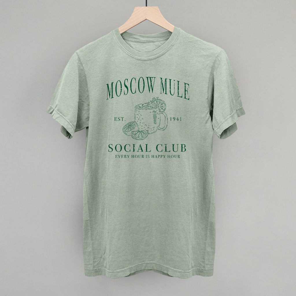 Moscow Mule Social Club T-Shirts, Hoodie, Sweatshirt | RetroVerseTees.com (Image 1)