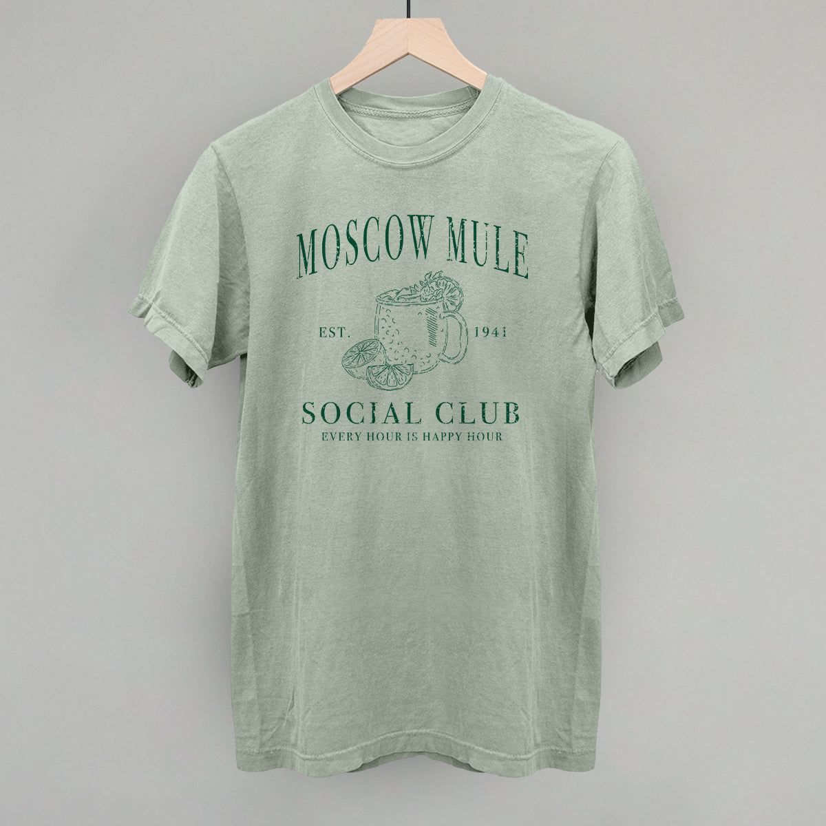 Moscow Mule Social Club T-Shirts, Hoodie, Sweatshirt | RetroVerseTees.com (Image 1)