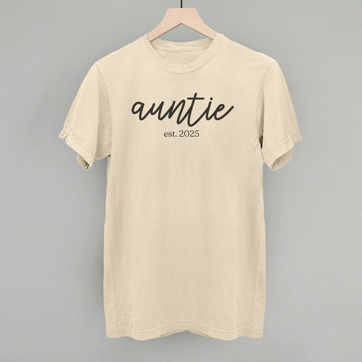 Auntie Est. 2025 Script T-Shirts, Hoodie, Sweatshirt | RetroVerseTees.com (Image 5)