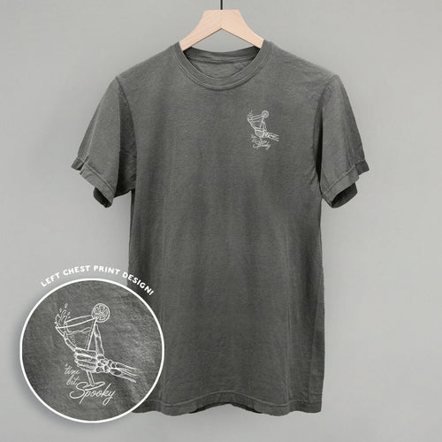 'Tini Bit Spooky (Left Chest) T-Shirts, Hoodie, Sweatshirt | RetroVerseTees.com (Image 1)