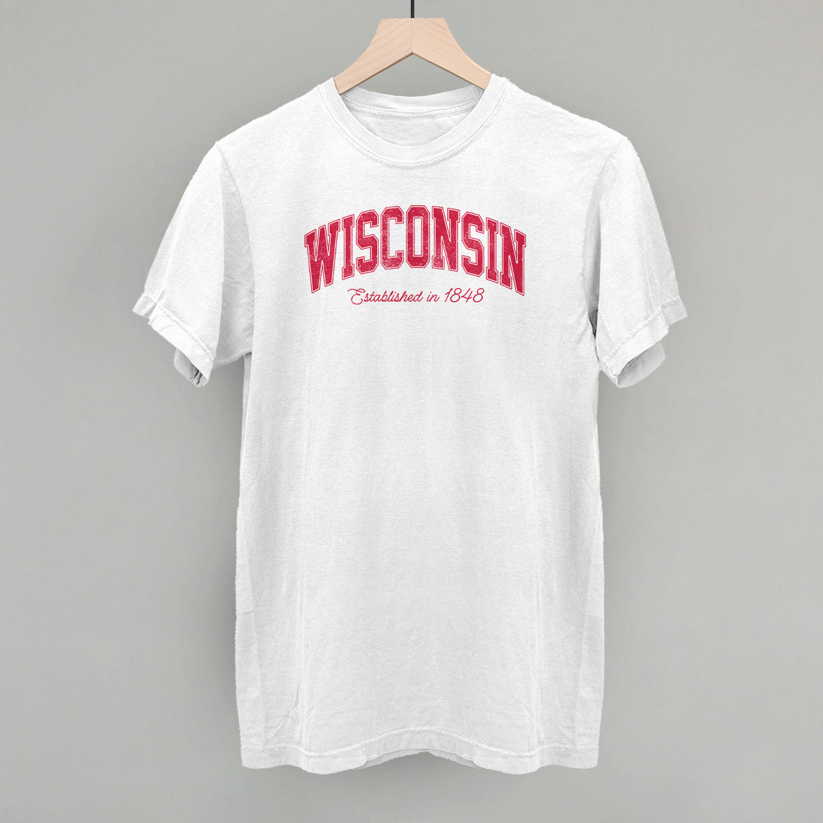 Wisconsin Varsity Arch T-Shirts, Hoodie, Sweatshirt | RetroVerseTees.com (Image 5)
