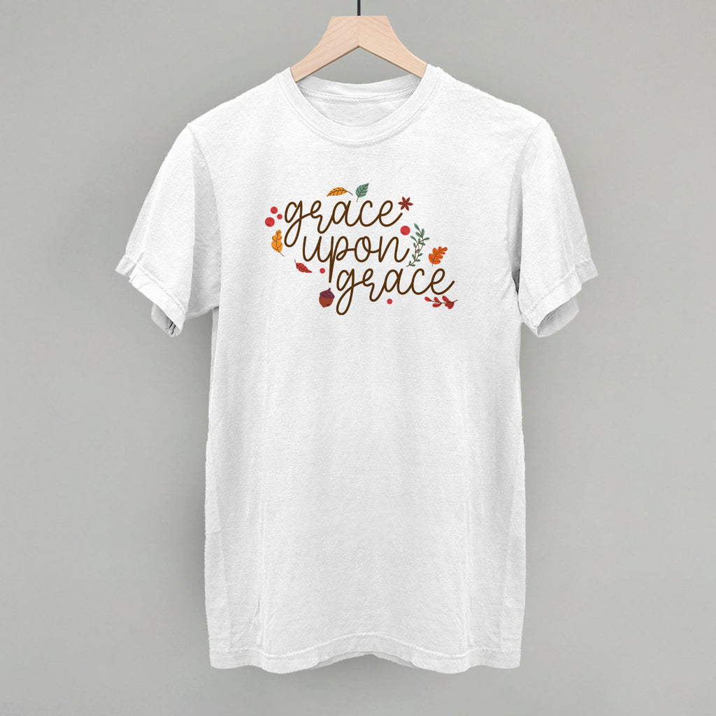 Grace Upon Grace Leaves T-Shirts, Hoodie, Sweatshirt | RetroVerseTees.com (Image 5)