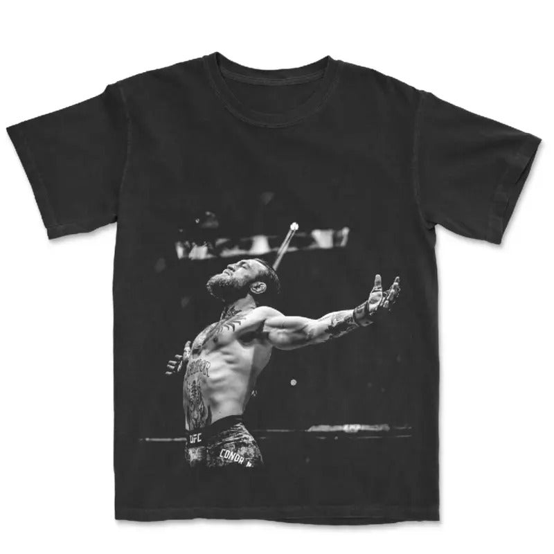 Conor McGregor Shirt, Ultimate Fighting Boxing Shirt, UFC Championship Conor McGregor Tshirt, Vintage 90s Graphic MMA...