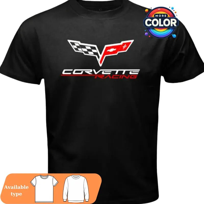 Corvette shirt, Corvette Racing Graphic Tee, Sports Car Shirt, Racing shirt, Vintage Corvette Sweatshirt, T-Shirt and...