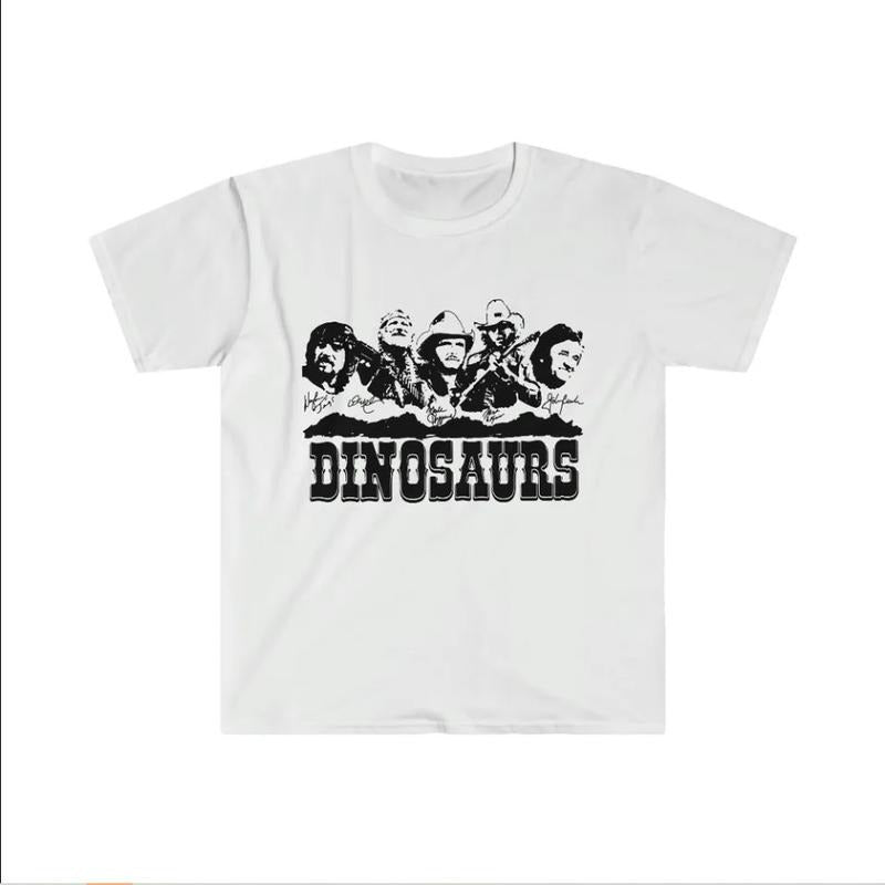 Country Dinosaurs T Shirt Hoodie, Sweatshirt | RetroVerseTees.com