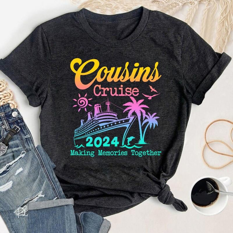 Cousins Cruise 2024 Shirt Cousin Crew Shirt Cousins Trip 2024 Cousins Shirt Hoodie, Sweatshirt | RetroVerseTees.com
