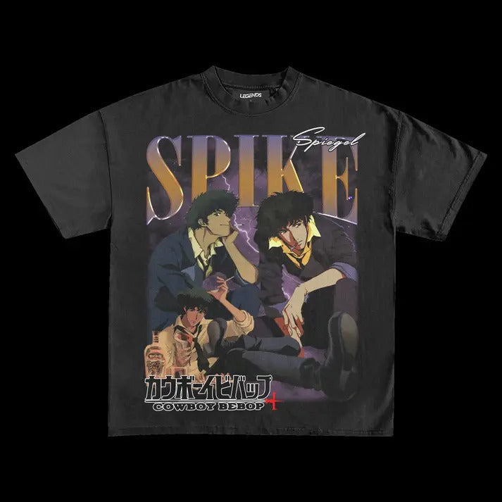 Cowboy Bepop Spike Spiegel Vintage Tee