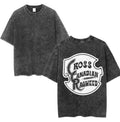 Cross Canadian Ragweed Vintage Washed Tee, Retro Rock Band Tee, Double-Sided Graphic Design, Casual Streetwear, Unisex...
