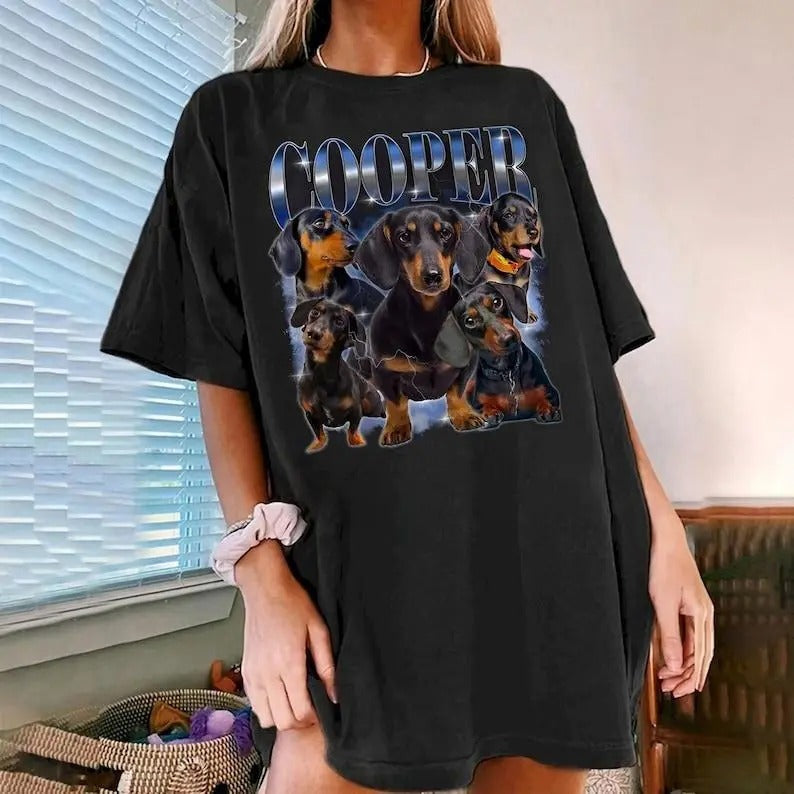 Custom Bootleg Rap Tee, Custom Dog Bootleg Shirt, Custom Dog Shirt, Personalized Dog Bootleg Shirt, Custom Dog's Version,...