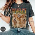 Custom Comfort Colors Dog TShirt, Retro Dog Shirt, Personalized Pet Shirt, 90s shirt, Women Tee Top Womenswear Streetwear...
