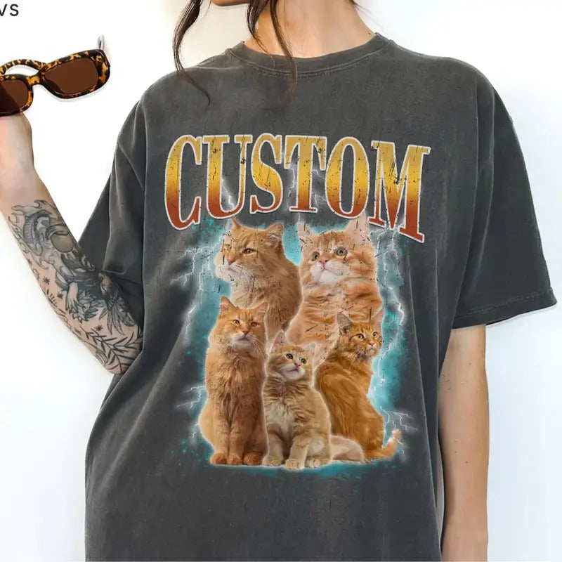 Custom Comfort Colors Vintage Pet T-Shirt
