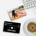 Custom Photo Wallet Metal Card, Personalized Message Wallet Metal Insert,Anniversary, Wedding Gift,Valentine's Day...