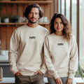 Custom Year Sweatshirt, Custom Birth Year Crewneck, Personalized Aniversary Couple Long Sleeves Pullover, Birthday Gifts,...