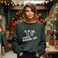 DOUG'S WINTER PARTY, Trendy Viral Winter Crewneck, Doug's Winter Celebration Cops Come, Cool Colors, Brighten Up,Classic...