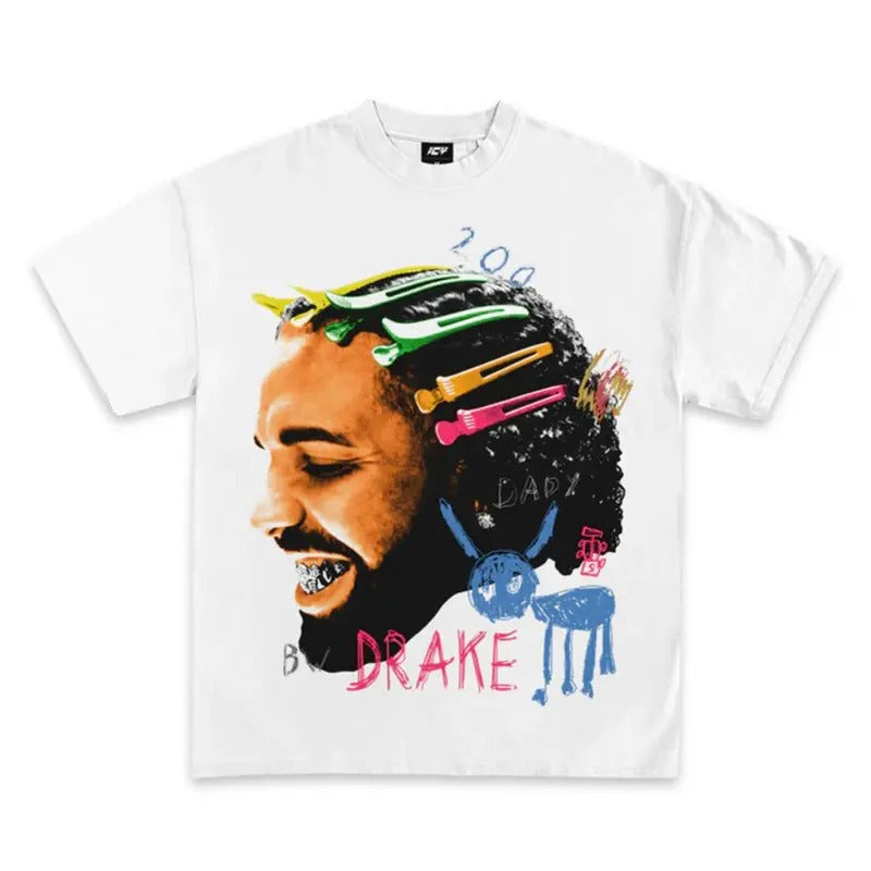 DRAKE FOR ALL THE DOGS WHITE GRAPHIC T-SHIRT Hoodie, Sweatshirt | RetroVerseTees.com