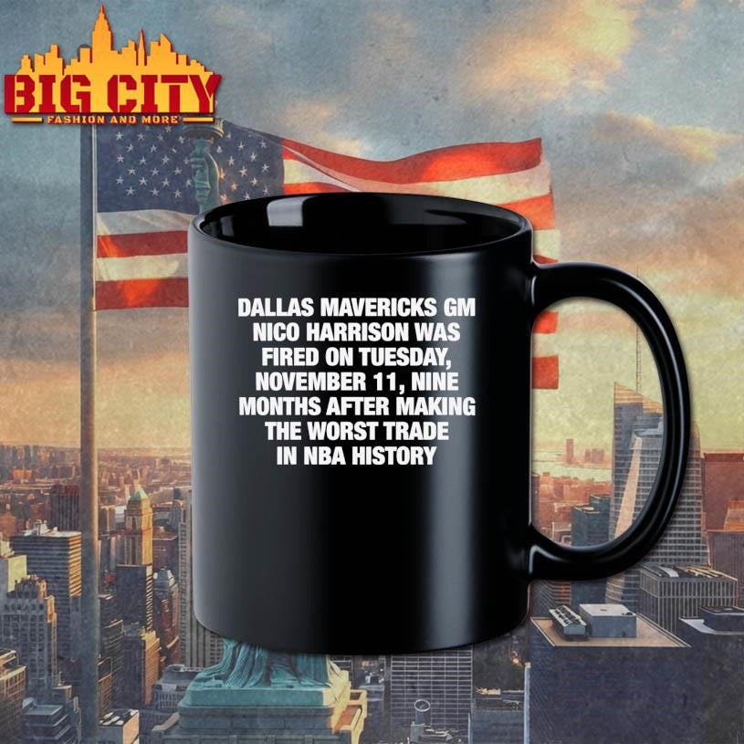 Dallas Mavericks GM Nico Harrison Shirt