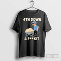 Dan Campbell 4th Down And Fk It T Shirts