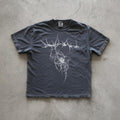Dark spider Cybersigilism y2k, Y2Kgrunge Grunge aesthetic gothic tshirt, vintage, streetwear short sleeve t-shirt opium...