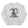 Dead Inside But Caffeinated Graphic Crewneck Sweatshirt T-Shirts, Hoodie | RetroVerseTees.com