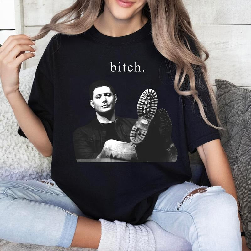 Dean Winchester T Shirt, Dean Winchester Supernatural T ShirtFashion Cotton, Full Colors, Full Sizes, For Men, For Women...