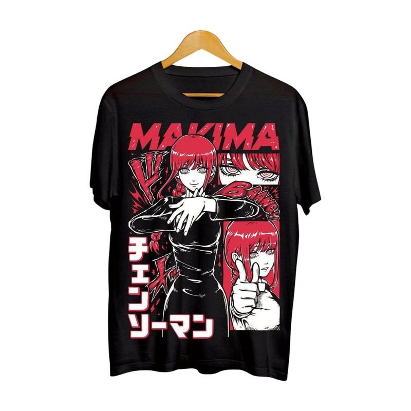 Denji & Makima Chainsaw Man Shirt PochitaAnime Manga Shirt Hoodie, Sweatshirt | RetroVerseTees.com