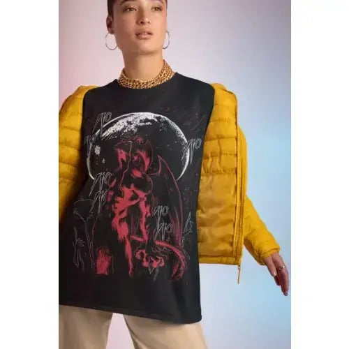 Devilman Red Moon Crybaby Go Nagai Anime Manga Tshirt T-Shirt Tee All Size Hoodie, Sweatshirt | RetroVerseTees.com