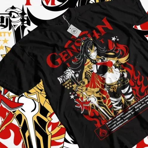Deyha Genshin Impact T-shirt genshin impact,zhongli,Hu Tao,Anime,Manga,All Size Hoodie, Sweatshirt | RetroVerseTees.com
