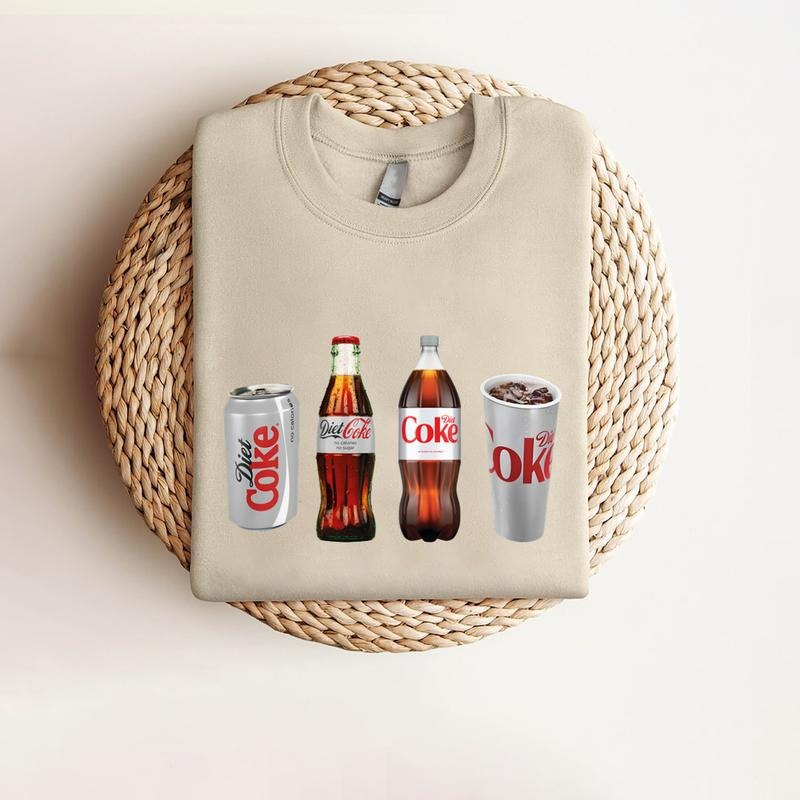 Diet Coke Shirt, Diet Coke Lover Sweatshirt, Funny Coke Shirt, Coke Lover Sweater Hoodie | RetroVerseTees.com