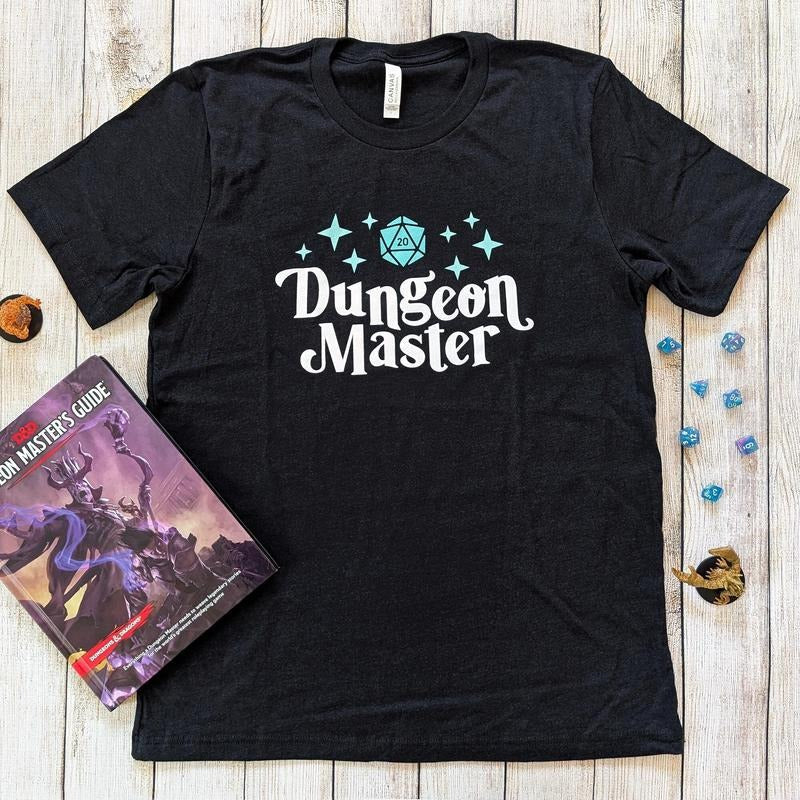 Dm Shirt To Go With Dungeon MasterS Apprentice, Dungeons And Dragons Shirt Hoodie, Sweatshirt | RetroVerseTees.com
