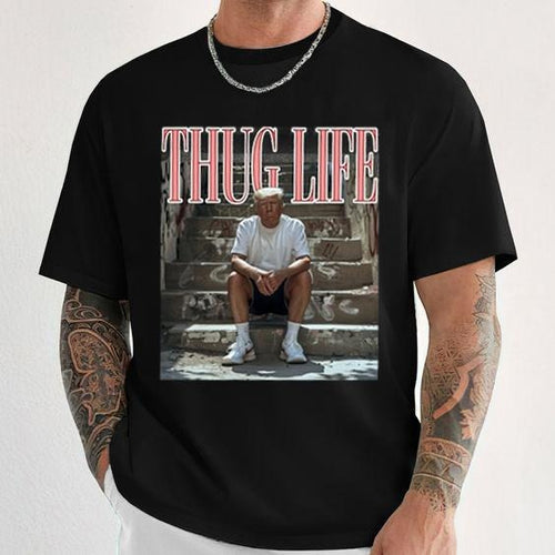 "Donald Trummpp Thug Life Shirt, Viral Thug Life Truump T-Shirt, America T-Shirt, Trendy Shirt, Sarcastic Donald Truump...