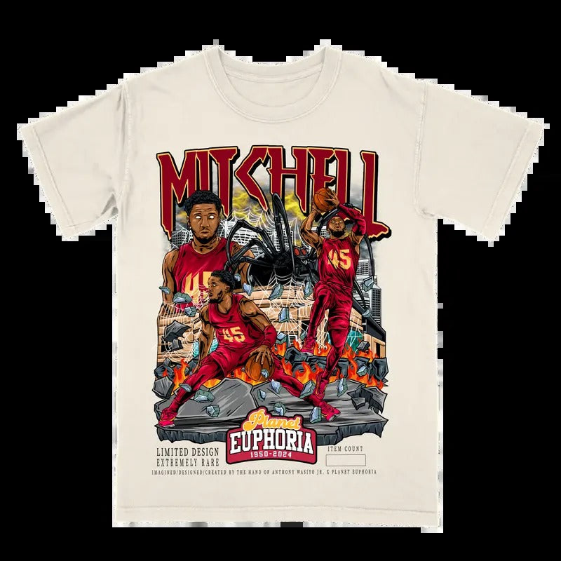 Donovan Mitchell Tee - Soft and Comfortable Shirt - Unisex - Graphic T-Shirt Hoodie, Sweatshirt | RetroVerseTees.com