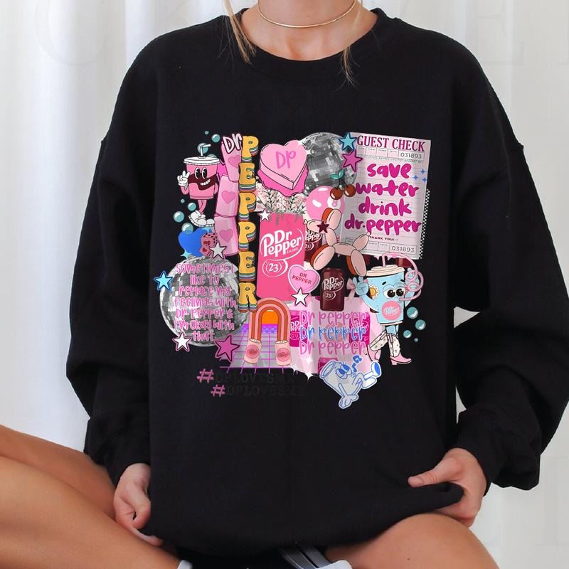 Dr Pepper Girly Shirt, Dr pepper addict Sweatshirt, Dr Pepper T-Shirt, short vintage  tees Hoodie | RetroVerseTees.com