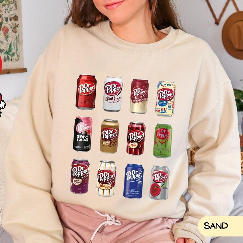 Dr Pepper Hoodie, Dr. Pepper sweatshirt, soda sweatshirt, pop sweatshirt T-Shirts | RetroVerseTees.com