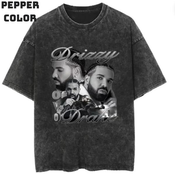 Drizzy Drake No.9 T-Shirt, Men Women Vintage Hip Hop Clothes T-shirt, Man's Harajuku T-shirts Streetwear, Graphic Tee...