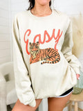 Easy Tiger Graphic Sweatshirt T-Shirts, Hoodie | RetroVerseTees.com