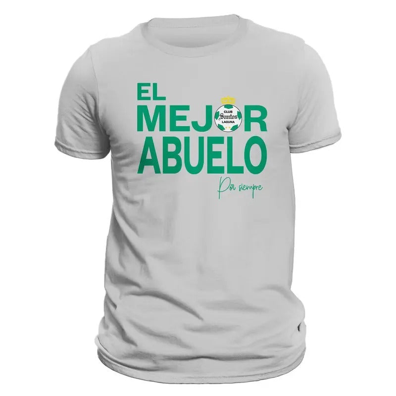 El Mejor Abuelo Por Siempre Santos Laguna Men's T-Shirt Hoodie, Sweatshirt | RetroVerseTees.com