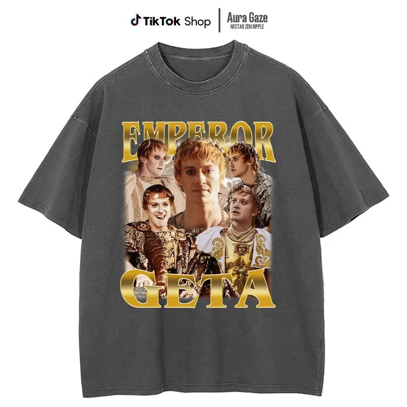 Emperor Geta Gladiator 2 Comfort Colors Unisex Tshirt For Men- For Women, Y2K 90s Retro Movies Bootleg Tshirt, Celebrity...