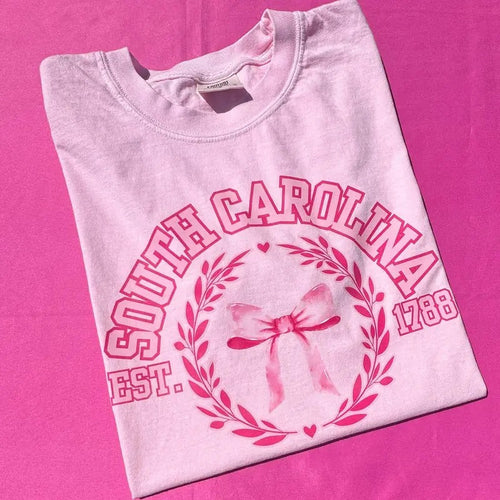 (Extended) Coquette STATES Blossom Comfort Colors T-Shirt Hoodie, Sweatshirt | RetroVerseTees.com