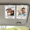 FREE PHOTO Custom Dad Photo Visor Clip, Father's Day Gift for Dad, New Dad Gift, Drive Safe Visor Clip, Dad Picture...