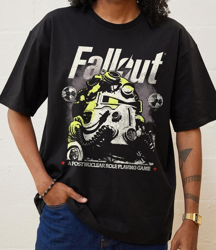 Fallout 97 Tee, Retro Gaming Appeal, Gaming Streetwear, Perfect Gift for Fans, Unisex Heavy Comfort Color Cotton Shirt,...