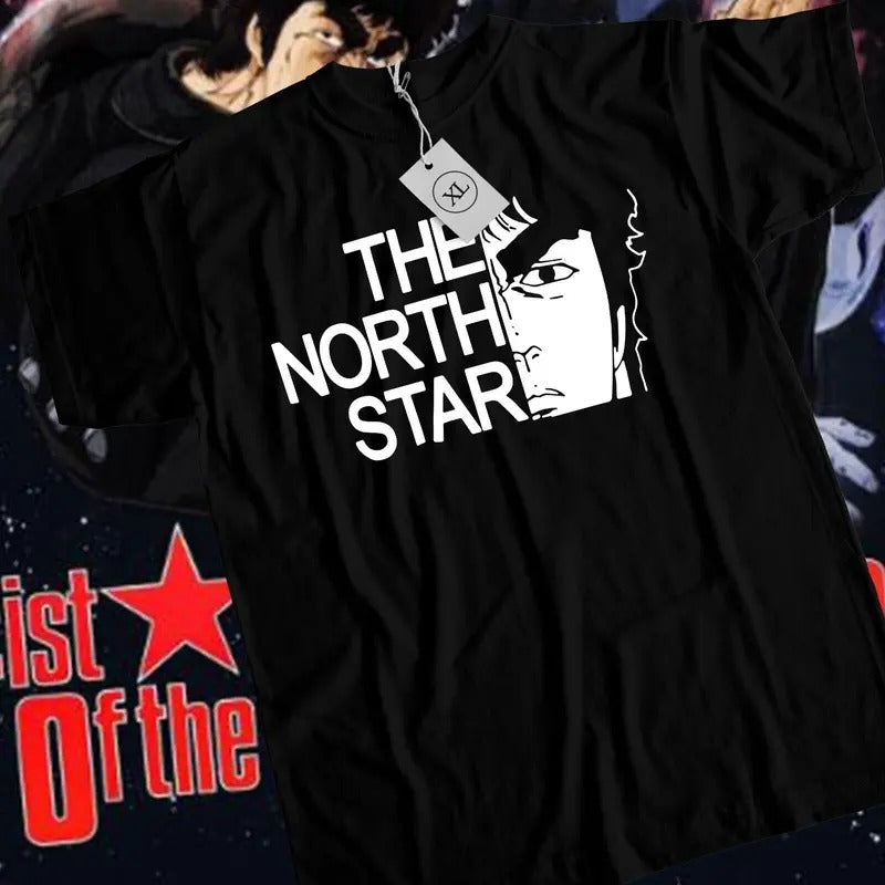 Fist of the North Star T-Shirt S-4XL Horror Manga Hokuto No Ken Anime Shirt Tshirt S-4XL Hoodie, Sweatshirt