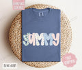 Floral Gammy Comfort Colors Shirt, Cute Spring Grandma Tshirt, Coquette Gammy Tee Hoodie, Sweatshirt | RetroVerseTees.com