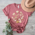 Flower Shirt, Gift For Her, Flower Shirt Aesthetic, Floral Graphic Tee, Floral Shirt, Flower T-shirt, Wild Flower Shirt,...