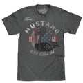 Ford Mustang Cobra T-Shirt - Gray Hoodie, Sweatshirt | RetroVerseTees.com