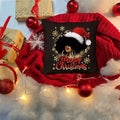 Merry Christmas Girl w/ Fro DTF Transfer ONLY - This is NOT a T Shirt Hoodie, Sweatshirt | RetroVerseTees.com