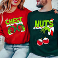 Funny Couple Matching Shirts, Cute vintage Christmas Sweatshirt T- Shirt Hoodie, items 90s Xmas movie | RetroVerseTees.com