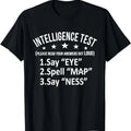 Funny Dark Humor Shirts For Men, Intelligence Test Adult Humor Funny Sarcasm Graphic Short Sleeve T-Shirt Menswear Casual...