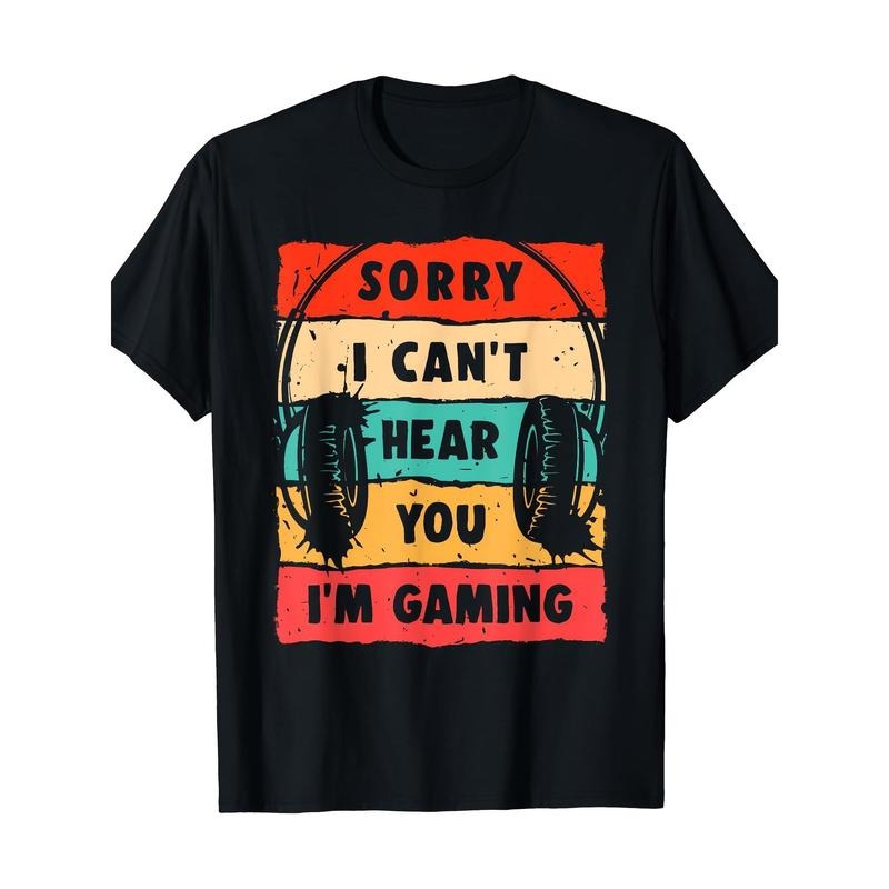 Funny Gamer Shirt - Video Gaming T-Shirt for Teens Boys Men Made in USA Hoodie, Sweatshirt | RetroVerseTees.com