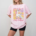 Funny Mama Goose Comfort Colors Shirt, Sorry I'm Late I Was Dilly Dallying Shirt, Sarcastic Retro Shirt, Boho Floral...